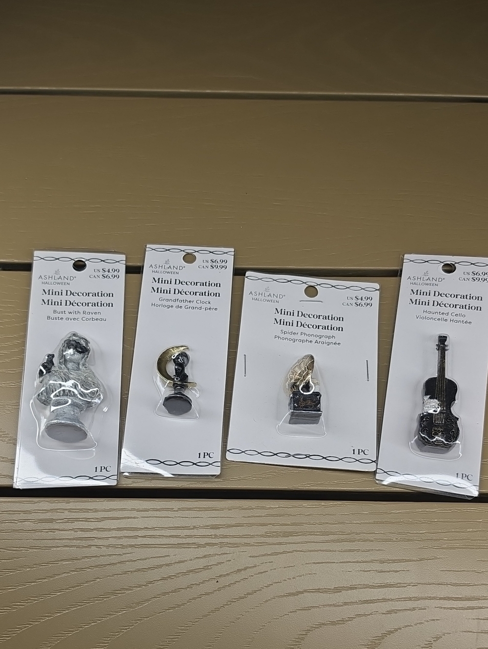 Ashland Mini Decoration Set in Black and Silver